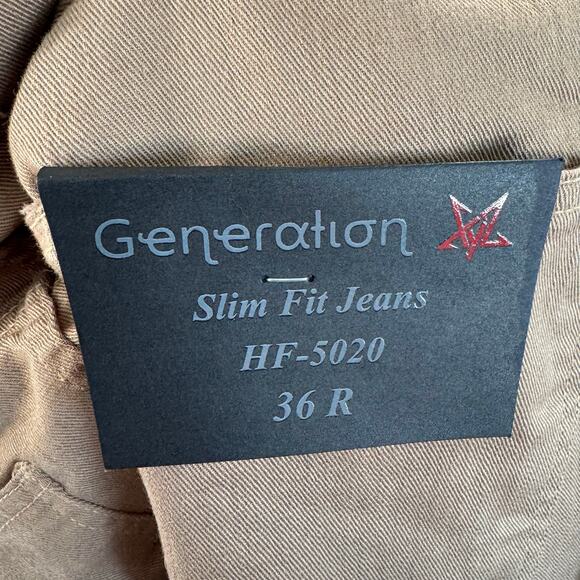 NWT Generation khaki slim fit jeans - Picture 3 of 6